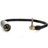 Cabo Adaptador P2 Estereo 90 Graus para Xlr Macho - 20 Cm - 1