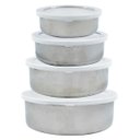 Ver imagem 2 de Conjunto de 4 Tígleas de Inox Clink Tamanho Diferentes