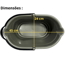 Ver imagem 7 de Balde Oval Grande Mop Super Pro Bettanin Prof 19 Lt