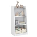 Ver imagem 1 de Estante para Brinquedos Infantil 4 Prateleiras Movelbras Branco