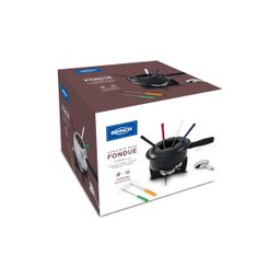Conjunto para Fondue Brinox Fondue & Petiscos 10 Peças Aço Inox Preto - 9