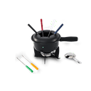 Ver imagem 1 de Conjunto para Fondue Brinox Fondue & Petiscos 10 Peças Aço Inox Preto