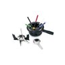 Conjunto para Fondue Brinox Fondue & Petiscos 10 Peças Aço Inox Preto - 4