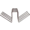 Ver imagem 2 de Suporte Suspenso para 8 Copos Metalizado Lavanda Bel