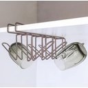 Ver imagem 4 de Suporte Suspenso para 8 Copos Metalizado Lavanda Bel