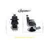 Cadeira Hidráulica Reclinável Barbeiro Salão Pelegrin PEL-6133 Preto - 2