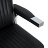 Cadeira Hidráulica Reclinável Barbeiro Salão Pelegrin PEL-6133 Preto - 7