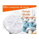 Ver imagem 3 de Mini Maquina Lava Roupas Panos Portatil Balde Usb Lavadoura