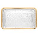 Ver imagem 5 de Manteigueira Cristal Martelado com Tampa e Fio de Ouro Petra