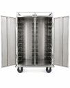 Ver imagem 4 de Carro Transporte de 22 Bandejas de Refeição - Aço Inox 430
