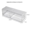 Ver imagem 6 de PORTA COTONETE E ALGODÃO ORGANIZADOR ACRÍLICO 4MM COM TAMPA ORG-CA CENTAURI ACRÍLICOS Centauri Acríl