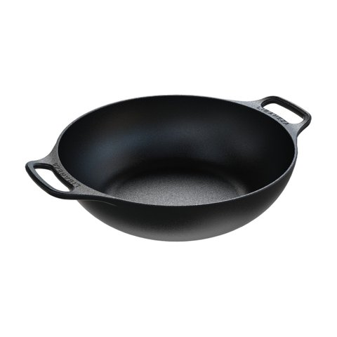 Panela Frigideira Wok 2 Alças Ferro Fundido 36cm Sem Tampa Libaneza