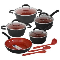 Jogo de Panelas Antiaderente Cerâmica de Indução 8 Peças Brinox Select Premium 4798/502 - 1