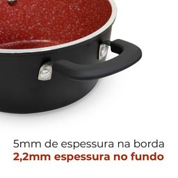 Jogo de Panelas Antiaderente Cerâmica de Indução 8 Peças Brinox Select Premium 4798/502 - 5