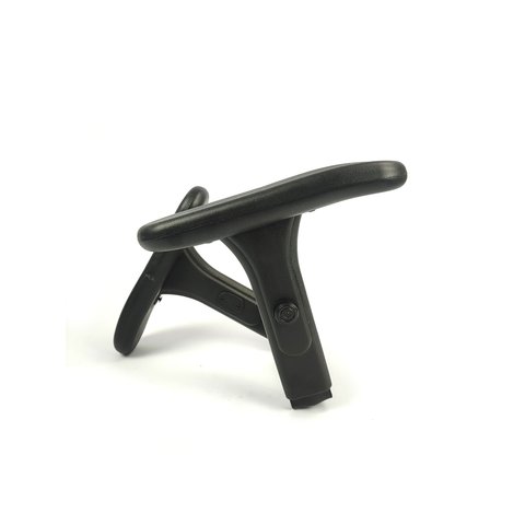 Par Braço Regulaveis 7 Posições Ergonômico em Aço Preto