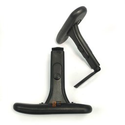Par Braço Regulaveis 7 Posições Ergonômico em Aço Preto - 4