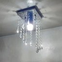 Ver imagem 5 de Lustre para Sala Cristal Acrílico 14x14 Cm Alt 30 Cm Soq E27