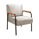 Ver imagem 2 de Kit 2 Poltronas Decorativas Jade Braços Fixo