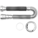 Ver imagem 1 de Sifao Tubo Extensivo Cromado C/ Canopla 1,50m - Blukit