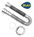 Ver imagem 4 de Sifao Tubo Extensivo Cromado C/ Canopla 1,50m - Blukit