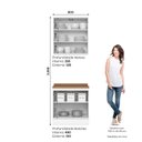 Ver imagem 3 de Cozinha Compacta 2 Peças 100% Mdf com Tampo Americana