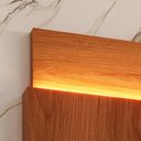 Ver imagem 3 de Rack Painel para TV até 75" 210cm MDF com LED Jequitibá Movelove