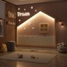 Moldura Infantil Casinha Dream Decor com Led Casatema - 4