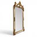 Ver imagem 3 de Espelho com Moldura Entalhada em Branco e Dourado a: 159cm L: 84cm C: 09cm
