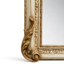 Ver imagem 7 de Espelho com Moldura Entalhada em Branco e Dourado a: 159cm L: 84cm C: 09cm