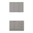 Ver imagem 2 de Cozinha Compacta 2 Peças 100% Mdf Americana