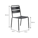 Ver imagem 3 de Cadeira Bora sem Braço Jardim e Varanda