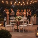 Ver imagem 4 de Cadeira Resistente para Buffet Jantar Festa Ferro até 150 Kg