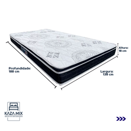 Colchão Orthosono D33 com Pillow Top Casal Anjos - 3