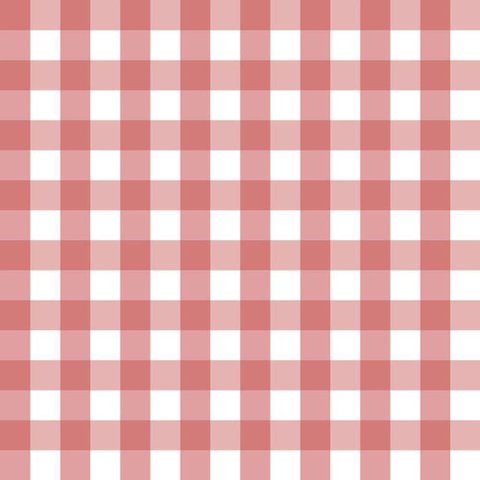 Papel de Parede Doce Estilo Xadrez Rosa 82304