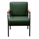 Ver imagem 4 de Poltrona Decorativa para Sala de Estar, Recepção Jade Verde