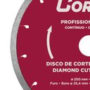 Ver imagem 6 de Disco de Corte Contínuo Diamantado Profissional Plus 200mm - Cortag