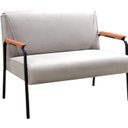 Ver imagem 2 de Namoradeira Decorativa Braços Fixo Jade