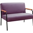 Ver imagem 2 de Namoradeira Decorativa Braços Fixo Jade Roxo