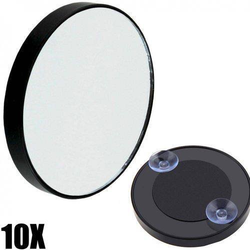 Espelho 10 X Aumento com Ventosa P/ Maquiagem Sobrancelha Pgb Espelho 10x - 2