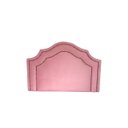 Ver imagem 2 de Cabeceira Solteiro Luxo Veludo Rosa Dupla Tacha Fumê 65x90