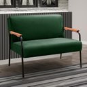 Ver imagem 1 de Namoradeira Decorativa Braços Fixo Jade Verde