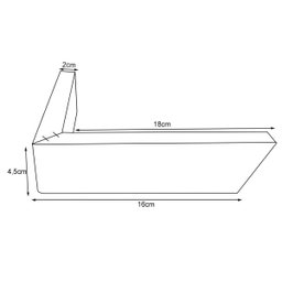Kit 4 + 1 Pés Cantoneiras para Sofá de Madeira com Parafusos - 4