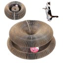 Ver imagem 1 de Arranhador Magico Felino Gato Pet Brinquedo Guizo Bola Multi Formas Dobravel Entretenimento Lazer Di