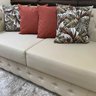 Capa de Almofada Terracota Coral Liso Impermeável 45x45cm - 3