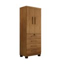 Ver imagem 1 de Guarda Roupa New Maia 2 Portas 4 Gavetas com Chave Benetil Móveis