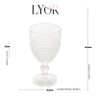 Taça P/ Água Cristal Coração 330 Ml - Lyor - 2