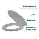 Ver imagem 2 de Assento Convencional Cinza Claro Metasul