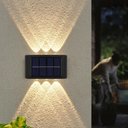 Ver imagem 1 de Luz Solar de Parede 6led para Jardim com Iluminação Morna À Prova D’água Ip65 para Áreas