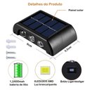 Ver imagem 7 de Luz Solar de Parede 6led para Jardim com Iluminação Morna À Prova D’água Ip65 para Áreas