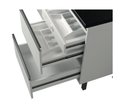 Ver imagem 3 de Gabinete Cozinha Mdf 1,44m Elegance com 5 Pés Pré-montado:cinza Opera
